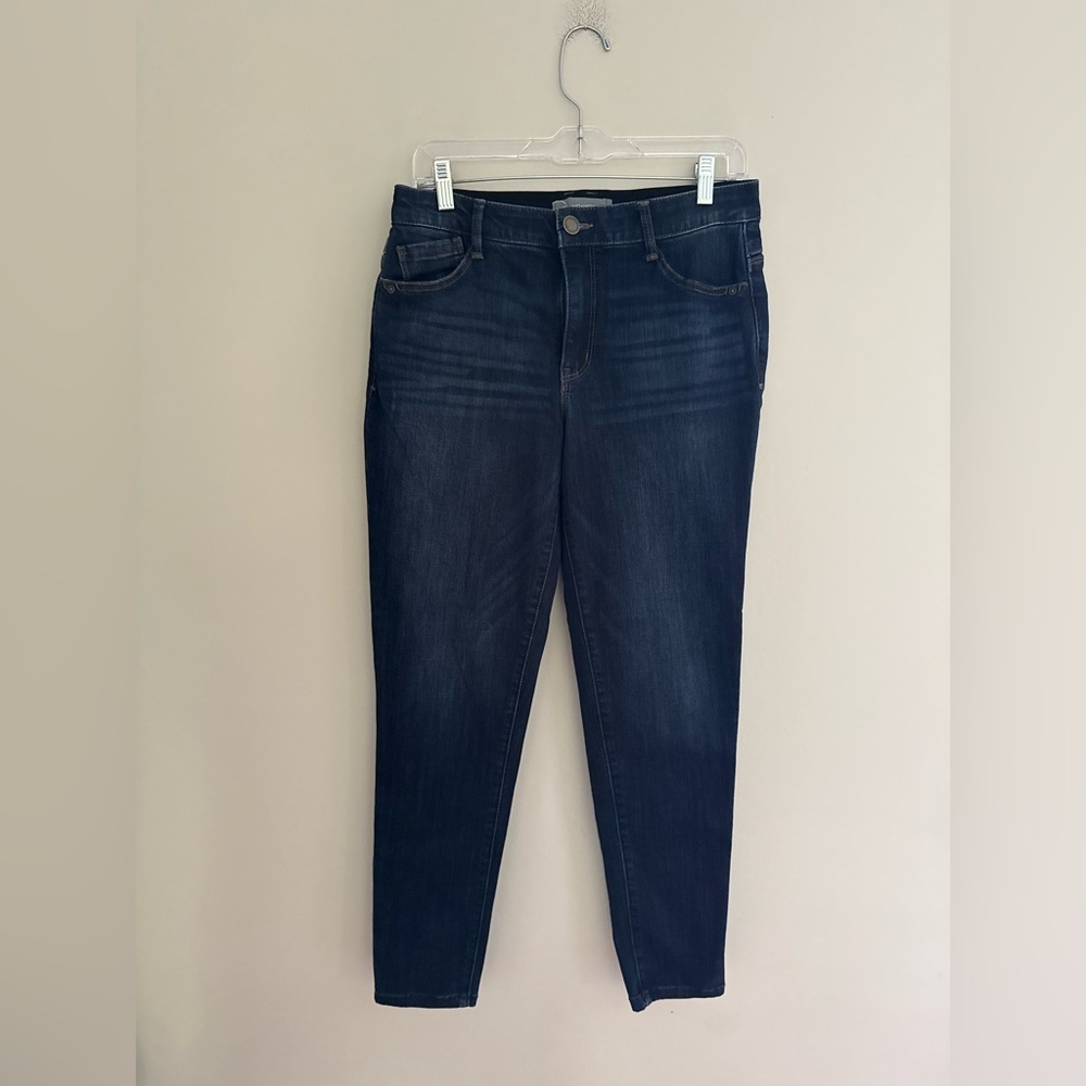 Wit & Wisdom Deep Indigo Skinny Jeans size 8